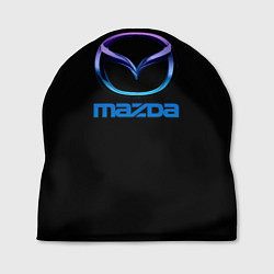 Шапка Mazda neon logo, цвет: 3D-принт