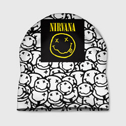 Шапка Nirvana rock pattern, цвет: 3D-принт