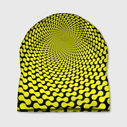 Шапка Ядовитая геометрическая иллюзия, цвет: 3D-принт