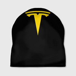 Шапка Tesla yellow, цвет: 3D-принт