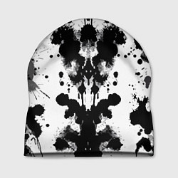 Шапка The psychedelic Rorschach test - ai art, цвет: 3D-принт