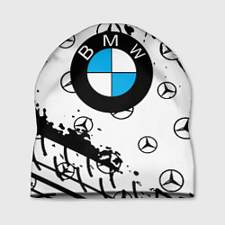 Шапка BMW x Mercedes краски, цвет: 3D-принт