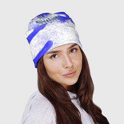 Шапка Alan wake всплеск красок, цвет: 3D-принт — фото 2