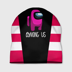 Шапка Among us geometry pink, цвет: 3D-принт