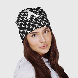 Шапка Half liife logo pattern, цвет: 3D-принт — фото 2