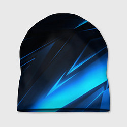 Шапка Грани неоновые текстура