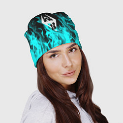 Шапка The elder scrolls neon flame, цвет: 3D-принт — фото 2