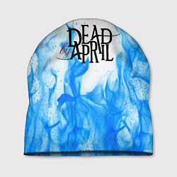 Шапка Dead by april fire blue, цвет: 3D-принт