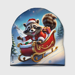 Шапка Енот на санях, цвет: 3D-принт