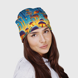 Шапка Квинтет скелетов в сказочном лесу, цвет: 3D-принт — фото 2