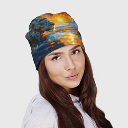 Шапка Лев и падение метеорита, цвет: 3D-принт — фото 2