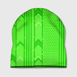 Шапка Закулисье зелёные обои, цвет: 3D-принт
