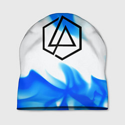 Шапка Linkin park blue flame, цвет: 3D-принт