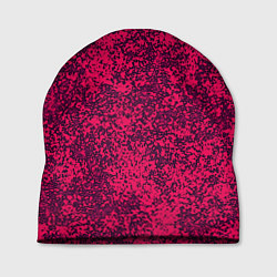 Шапка Насыщенный розовый текстура