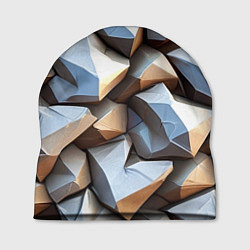 Шапка Каменно металлическая абстракция