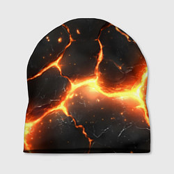 Шапка Лава и разлом плит