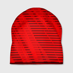Шапка Красный полосатый