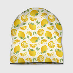 Шапка Сочные лимоны - паттерн