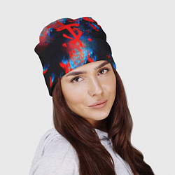Шапка Doom космическая абстракция, цвет: 3D-принт — фото 2