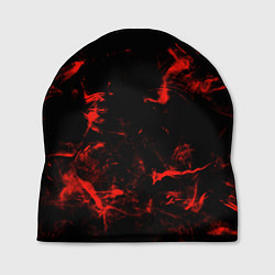 Шапка Color red black