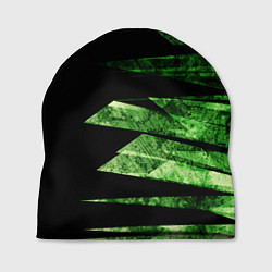 Шапка Color green black, цвет: 3D-принт
