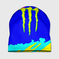 Шапка Monster energy краски цветные, цвет: 3D-принт