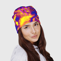 Шапка Monster energy storm grunge, цвет: 3D-принт — фото 2