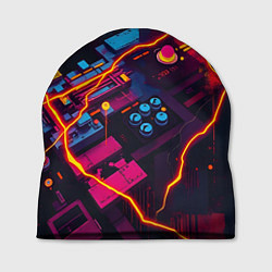 Шапка Техническая абстракция, цвет: 3D-принт
