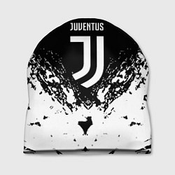 Шапка Juventus брызги красок, цвет: 3D-принт