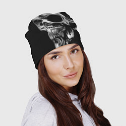 Шапка Стилизованный череп, цвет: 3D-принт — фото 2