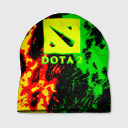 Шапка Dota 2 кислотные краски