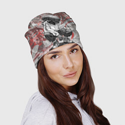 Шапка Ксеноморф на спорте, цвет: 3D-принт — фото 2