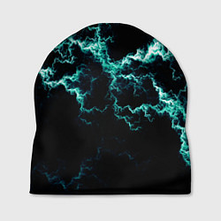 Шапка Lightning light blue glow, цвет: 3D-принт