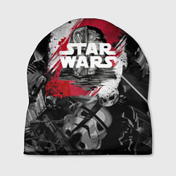 Шапка Звездные войны патерн с героями, цвет: 3D-принт