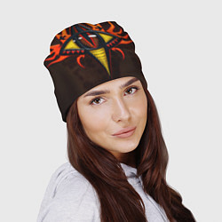 Шапка Глаз змеи, цвет: 3D-принт — фото 2