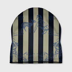 Шапка Чёрные полосы