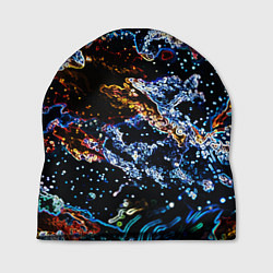 Шапка Звёздно-кислотная абстракция, цвет: 3D-принт