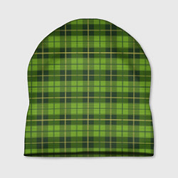 Шапка Зеленый тартан
