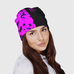 Шапка Monster energy neon camo, цвет: 3D-принт — фото 2
