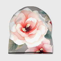 Шапка Нежные цветы, цвет: 3D-принт