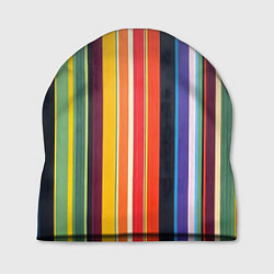 Шапка Разноцветная полоска