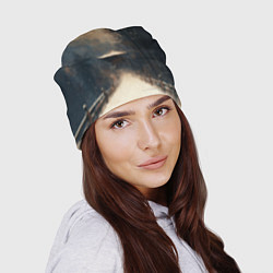 Шапка Дорога к Японскому храму, цвет: 3D-принт — фото 2