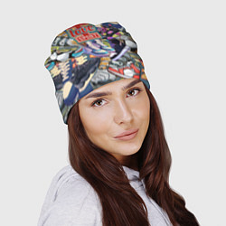 Шапка Я люблю спорт, цвет: 3D-принт — фото 2