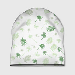 Шапка Текстура белой гавайской рубашки, цвет: 3D-принт