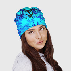Шапка Doom неоновые тропики, цвет: 3D-принт — фото 2