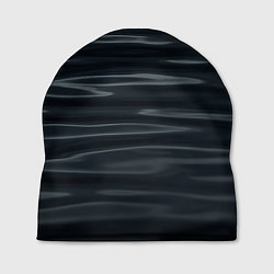 Шапка Черная объемная текстура