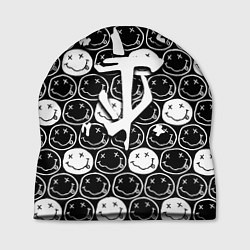 Шапка Doom x nirvana pattern, цвет: 3D-принт