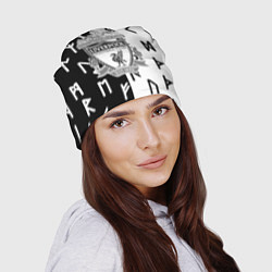 Шапка Liverpool символы текстура, цвет: 3D-принт — фото 2