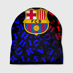 Шапка Barcelona градиент символы