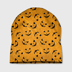 Шапка Страшно веселый паттерн на Halloween